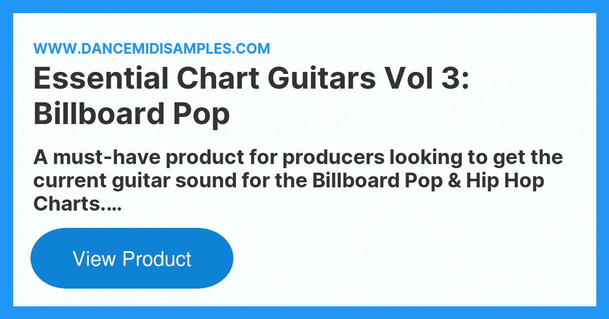 Essential Chart Guitars Vol 3: Billboard Pop - Baltic Audio