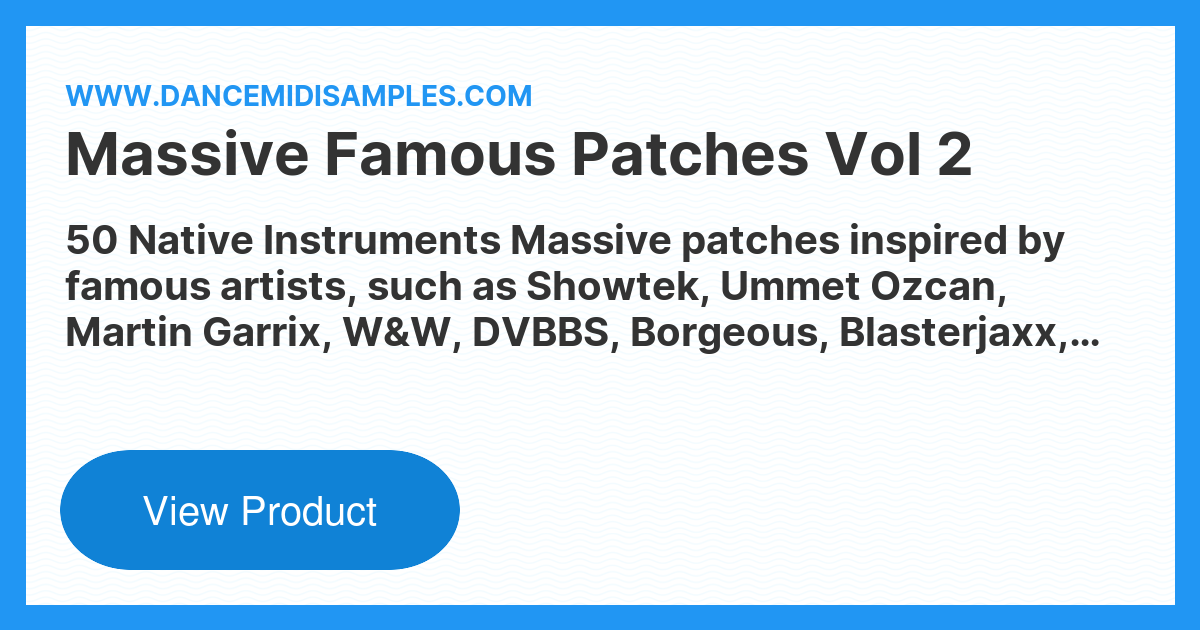 Patch Famous NI Massive Famous Patches Vol 2 - Download Now