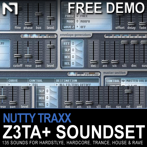 Z3TA+ Hardstyle Patches Preview -0
