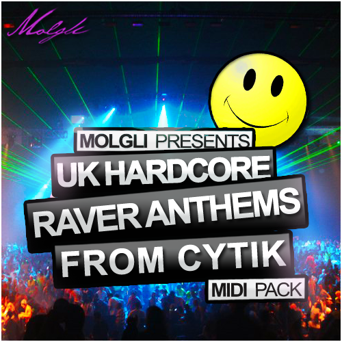 Molgli - Cytik's UK Hardcore Raver Anthems MIDI-0