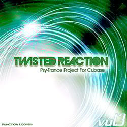 Twisted Reaction Cubase 5 Psy-Trance Project Vol 3-0