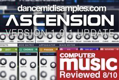 Ascension VST Synthesizer - Version 1.0.1 Out Now!