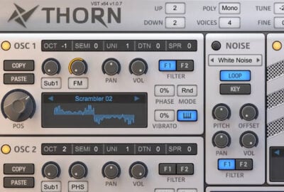 New presets for Dmitry Sches ‘Thorn’ Synthesizer!