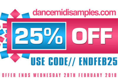 Get 25% off all sounds right now!