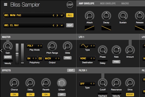 discoDSP Update Bliss Sampler