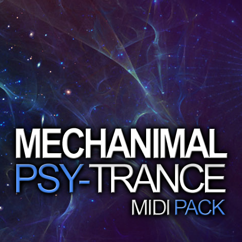 Mechanimal Psytrance MIDI Pack Vol 1-0