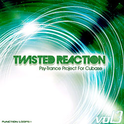 Twisted Reaction Cubase 5 Psy-Trance Project Vol 3-0