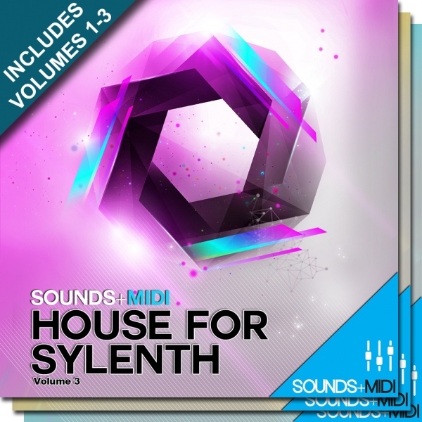 Sounds + MIDI: House for Sylenth Bundle (Vols 1-3)-0
