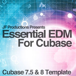 JF Productions Essential EDM For Cubase Vol 1-0