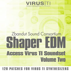 Shaper EDM Volume 2 For Access Virus TI-0