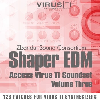 Shaper EDM Volume 3 For Access Virus TI-0