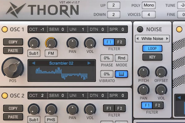 New presets for Dmitry Sches ‘Thorn’ Synthesizer!